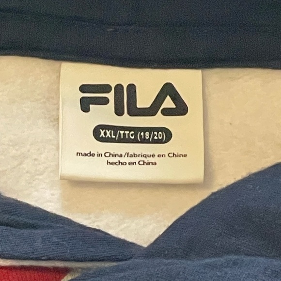 FILA Hoodie -Size XXL - Picture 9 of 16